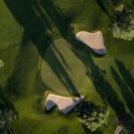 Vista aérea campo de golf Costa Blanca - Almara Vehículos Eléctricos